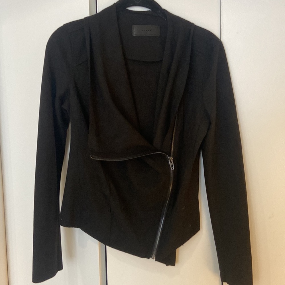 NWOT Asymmetrical black jacket from BlankNYC